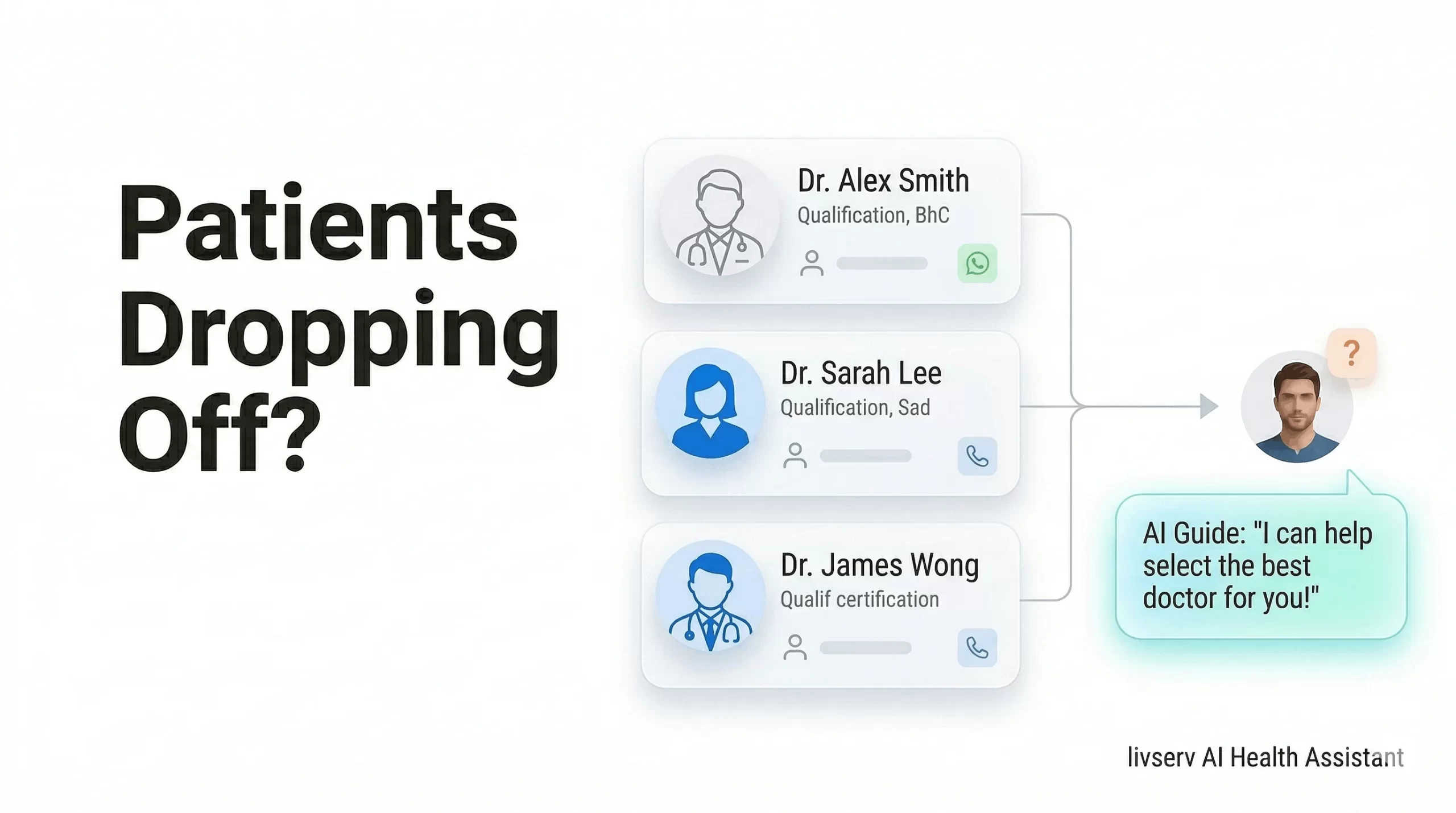Patients Dropping Off During Doctor Selection? Fixing the Specialty & Availability Gap with AI